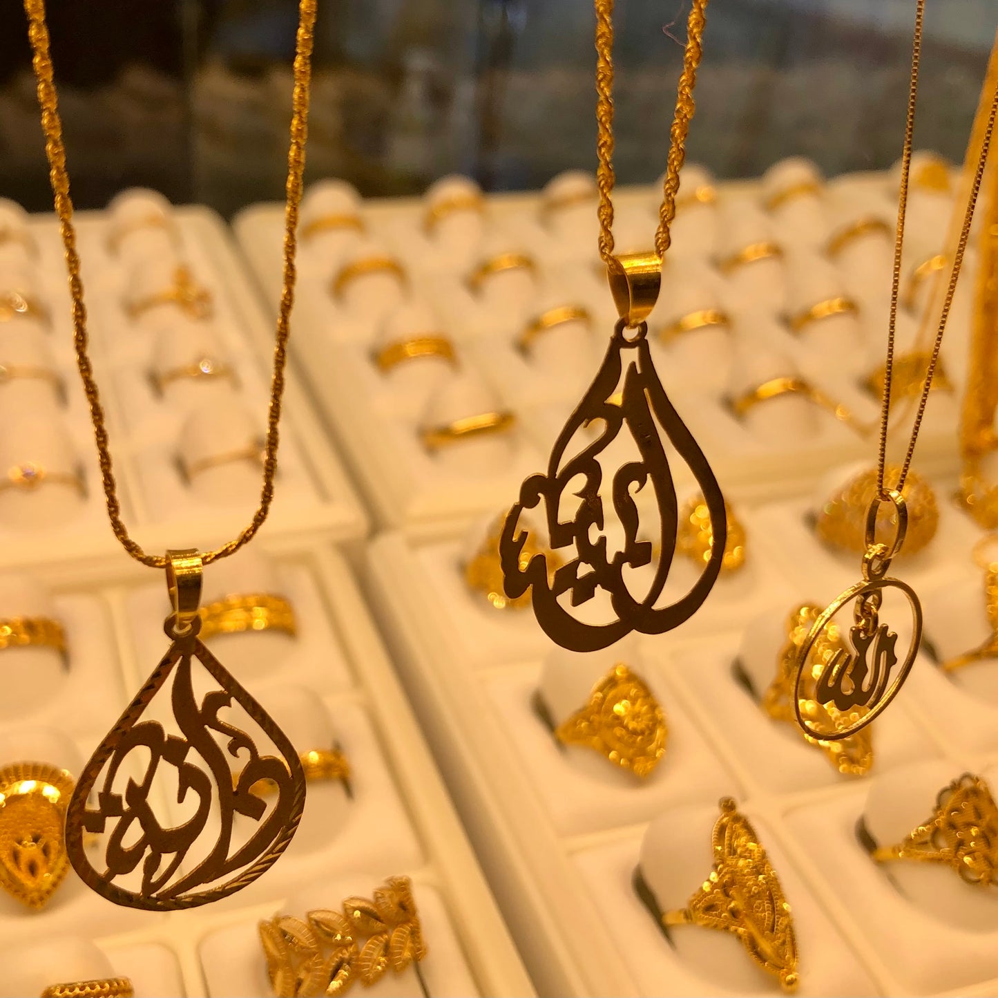 【プレミアム】21K Arabic ネックレス