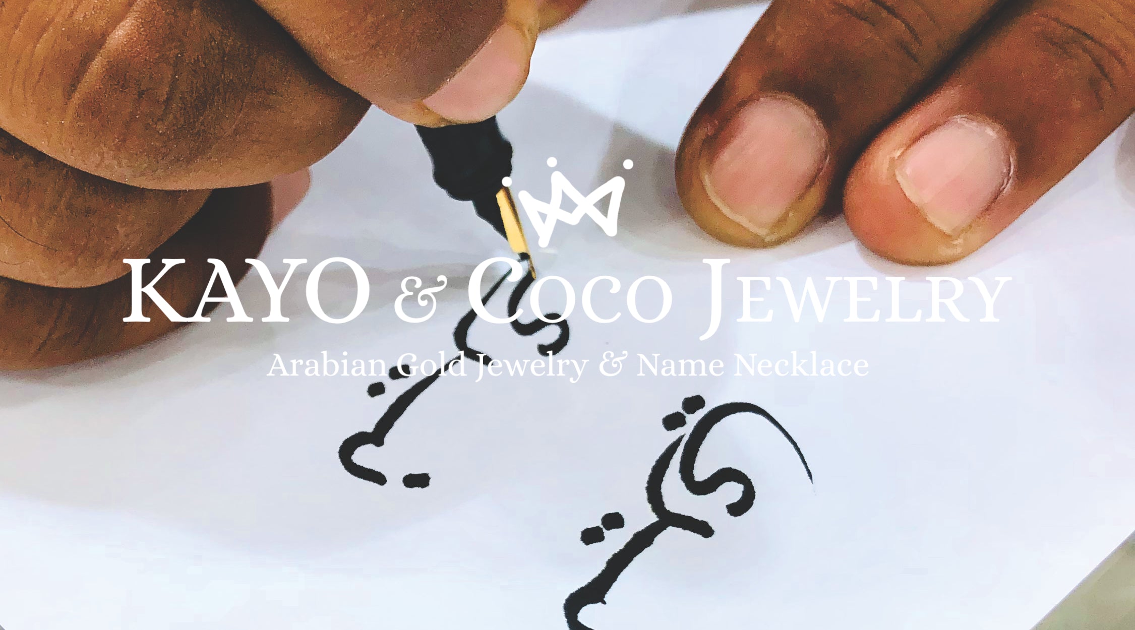 アラビア語ネームネックレス］ デザイン購入価格改定［KAYO & Coco Jewelry］公式 – KAYO & COCO JEWELRY