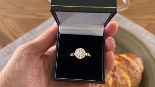 【新作準備中】このDiamond Ring、天然とLabならどちら？